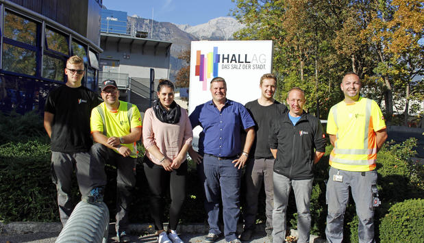 Verstärkung in der Hall AG (Foto: C. Neuzil) Verstärkung in der Hall AG (Foto: C. Neuzil)