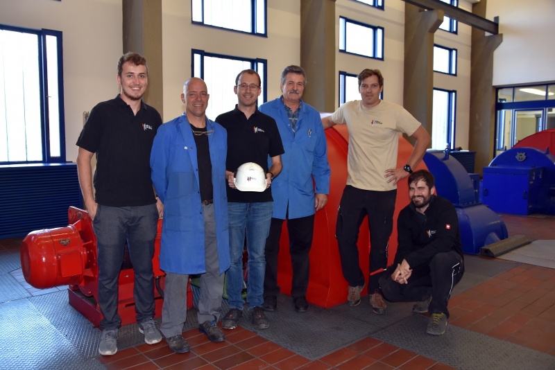 Das Hall AG Team für Kraftwerke (Foto: Gregor Jenewein)